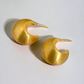 Emma Metal Hoop Studs