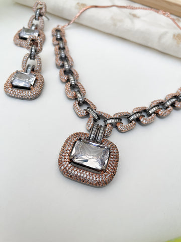 Maya Zircon Necklace