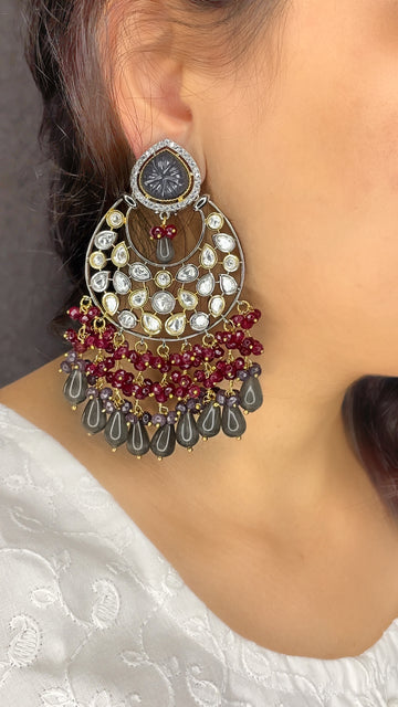 Meenakshi Chandbali Earrings